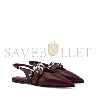 LOUIS VUITTON LV VIBE SLINGBACK FLAT BALLERINA 1AICNM